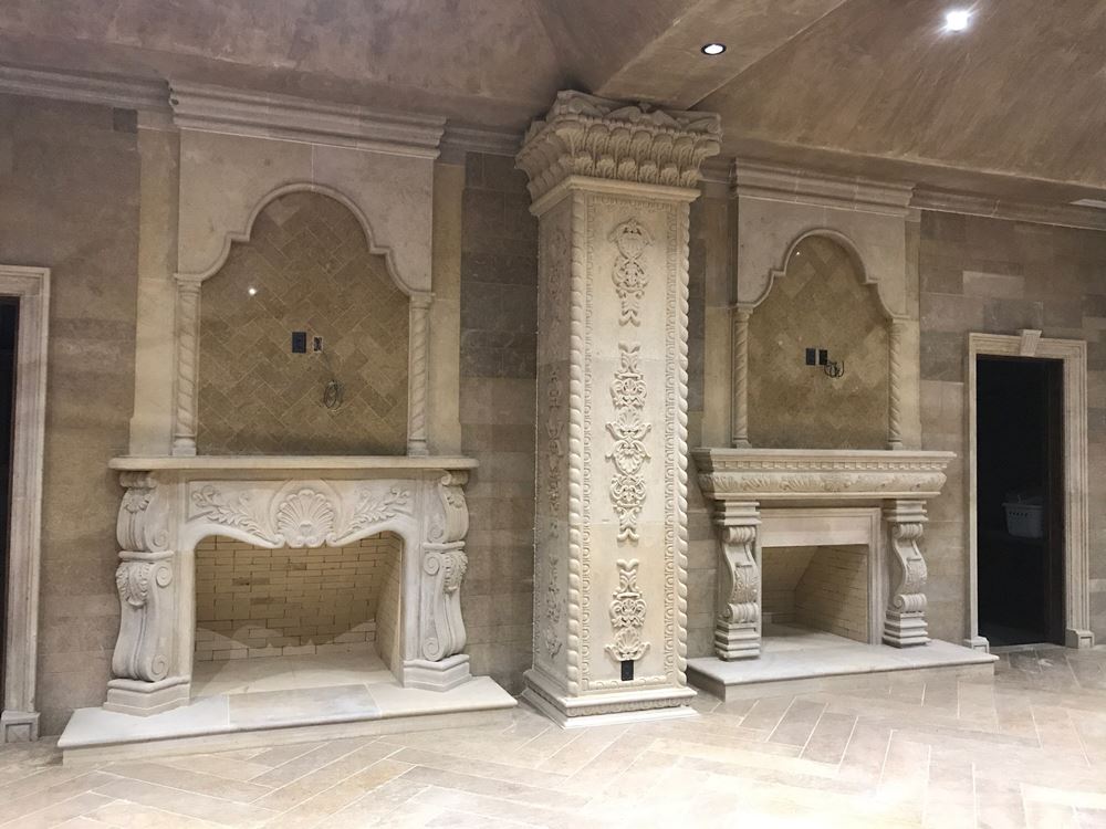 Interior columns